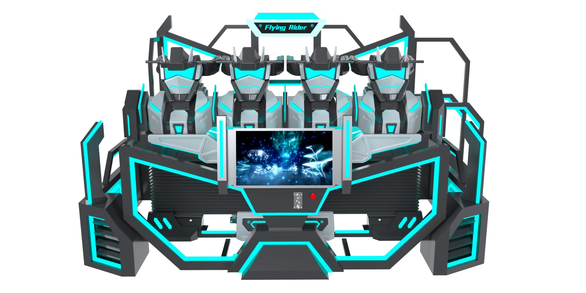 Flying ride cinema 4 seats(2)